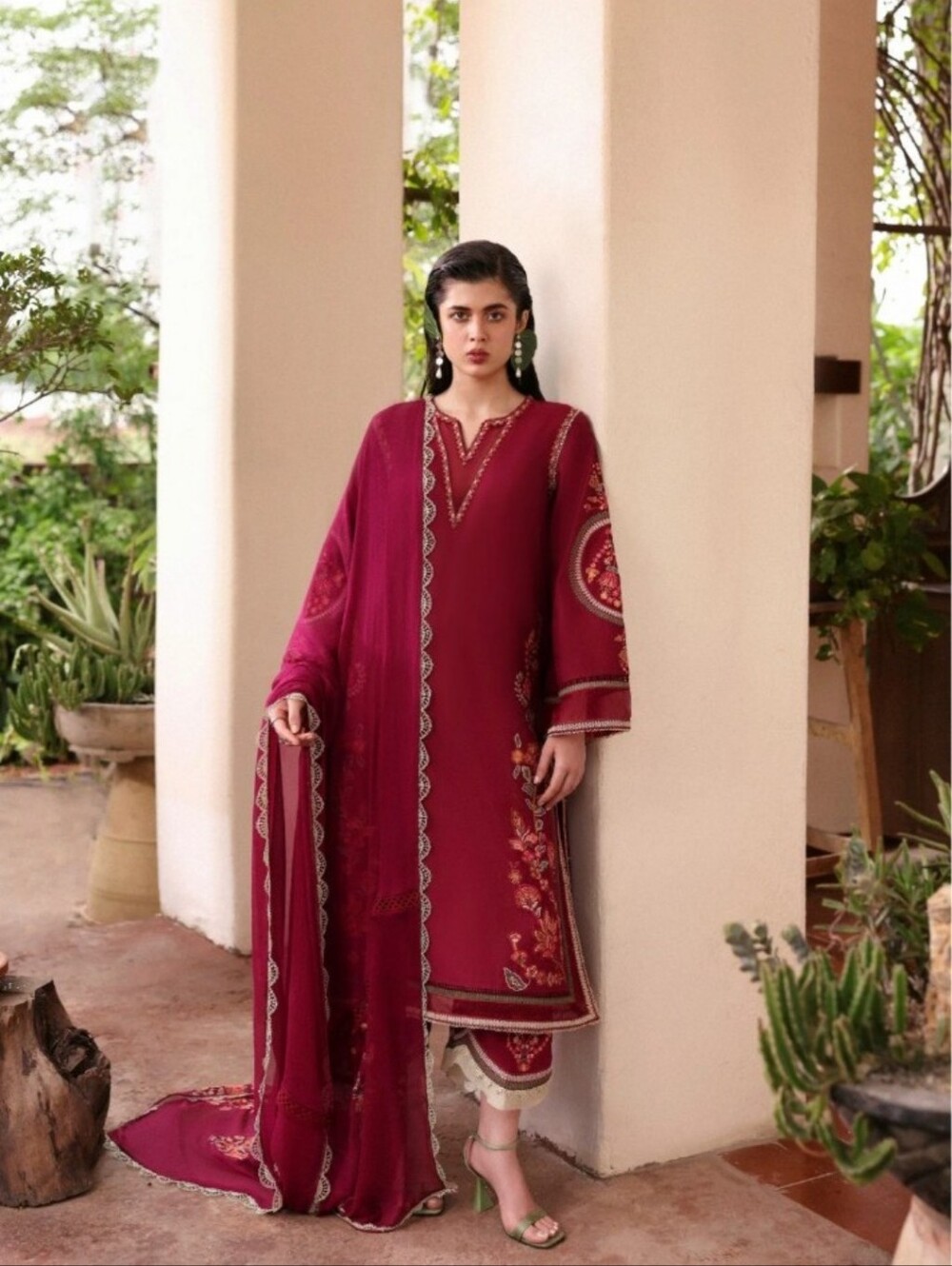 Hussain Rehar Designer Dress NWT